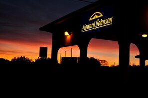 Front of property - evening/night