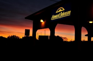 Front of property - evening/night