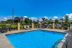 Seasonal outdoor pool