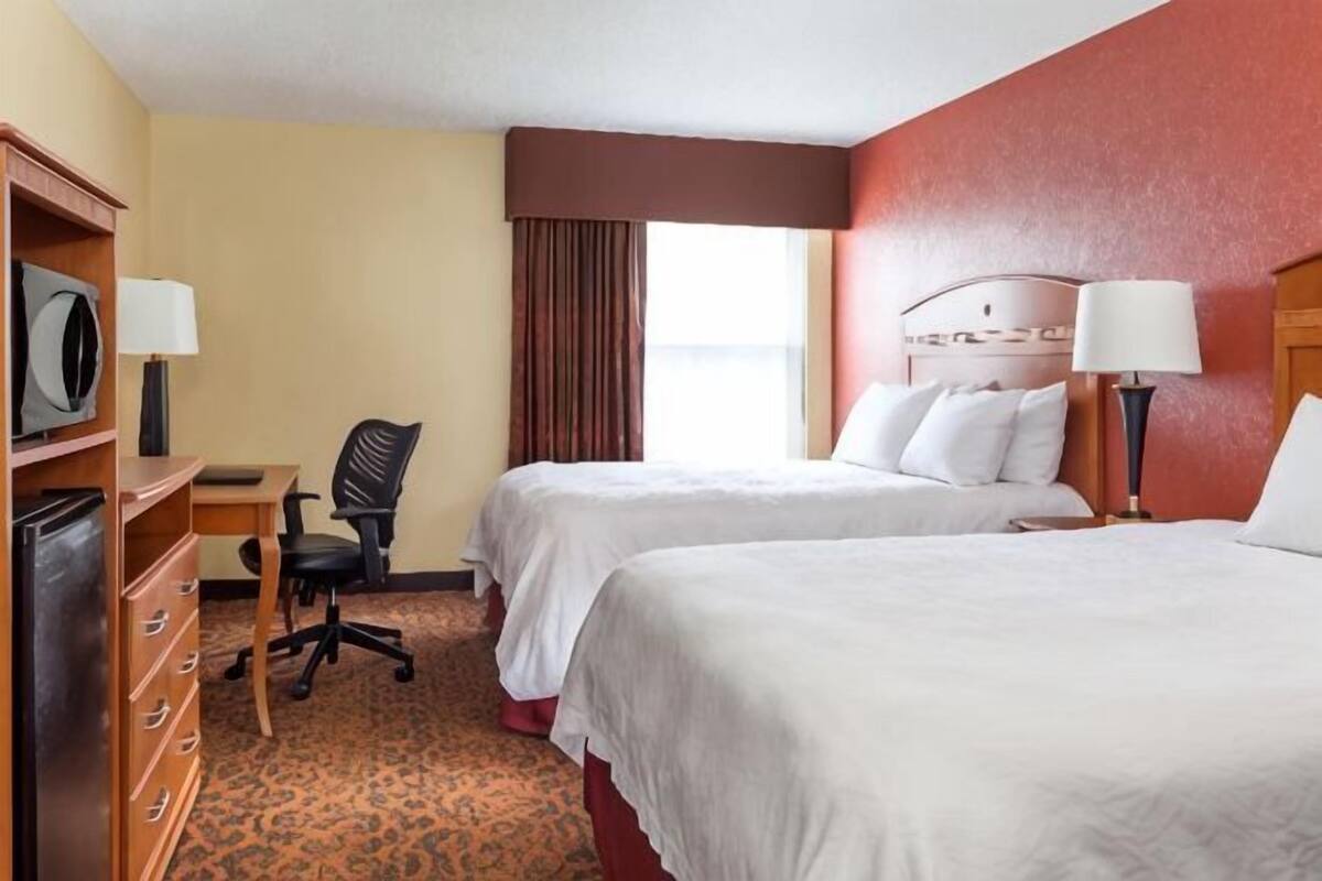 1 bedroom, blackout curtains, iron/ironing board, free cots/infant beds