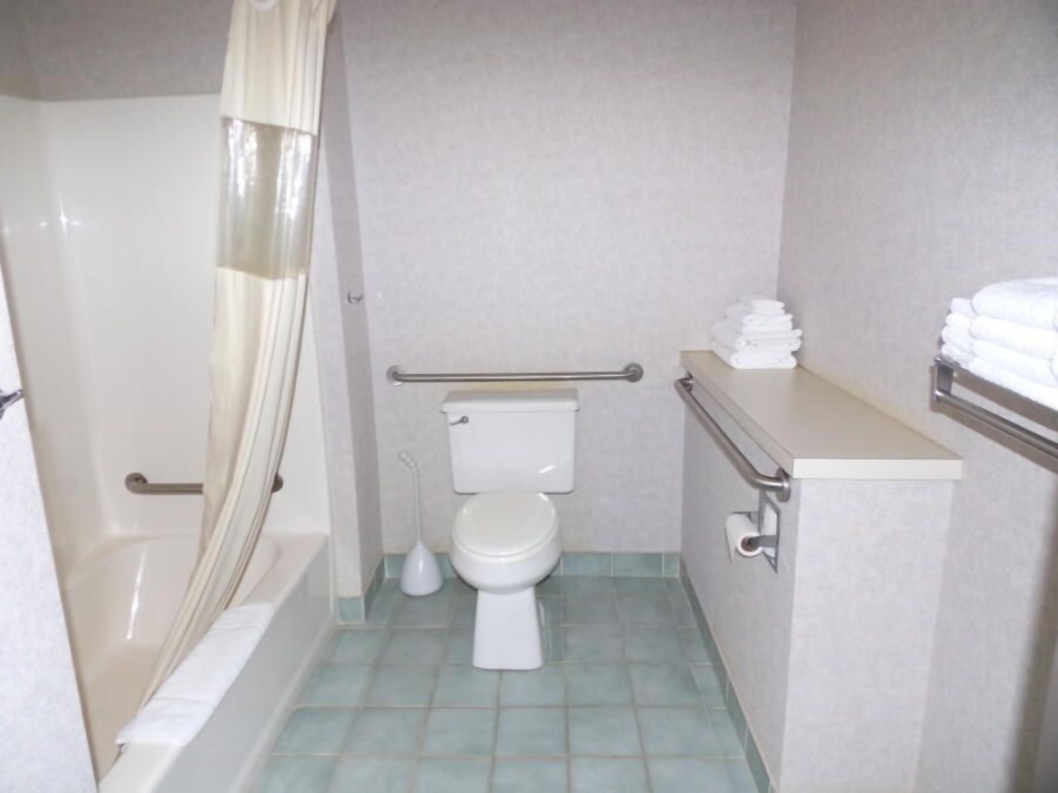 suite, 1 bedroom, lakeside | bathroom | combined shower/bathtub, free toiletries, hair dryer, towels