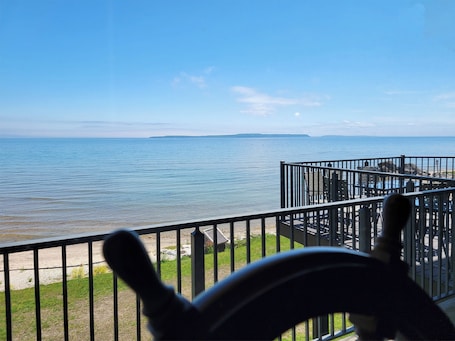 Exterior. AmericInn by Wyndham Saint Ignace Lakefront