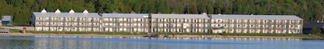 Exterior. AmericInn by Wyndham Saint Ignace Lakefront