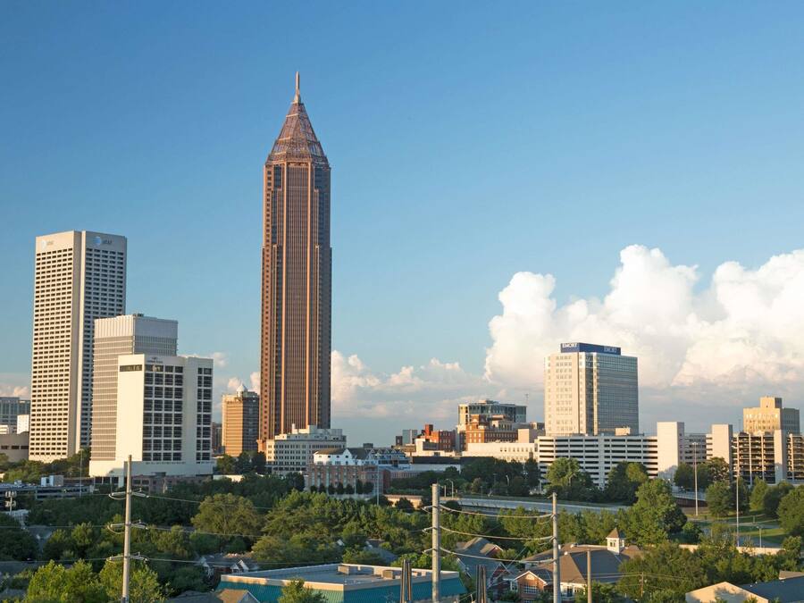 City view from property