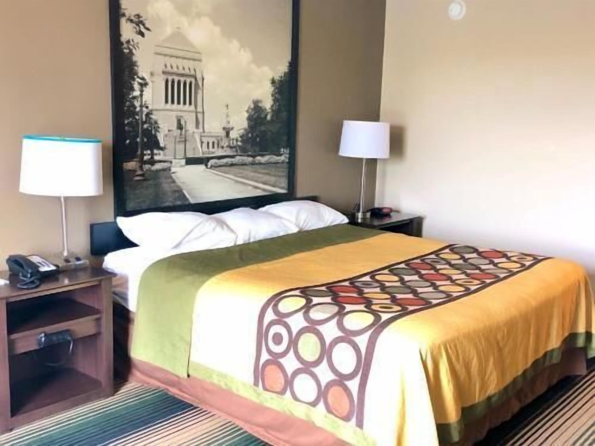 Desk, blackout curtains, iron/ironing board, free cots/infant beds