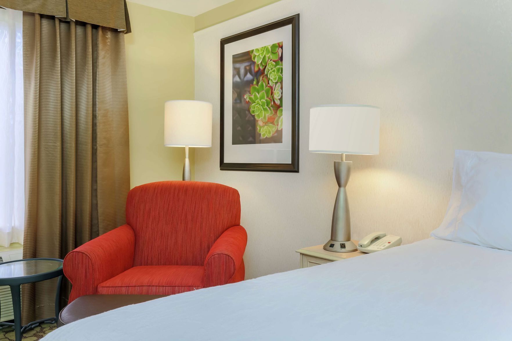 In-room safe, desk, blackout curtains, iron/ironing board