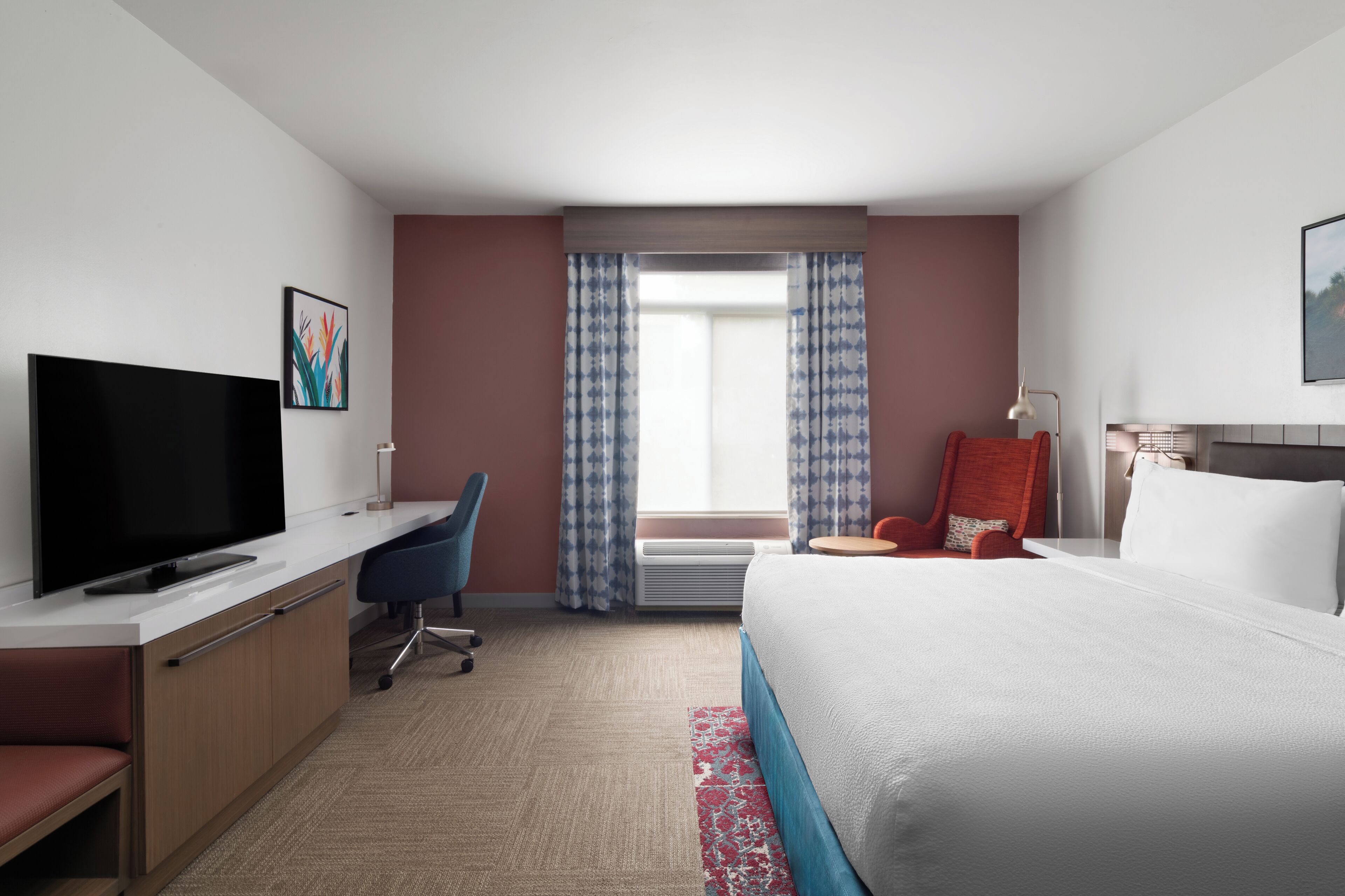 in-room safe, desk, blackout curtains, iron/ironing board