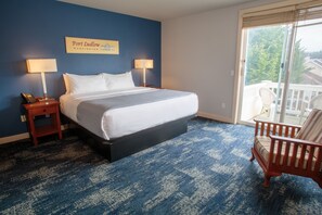 Standardzimmer, 1 King-Bett, Balkon (Non View) | 1 Schlafzimmer, hochwertige Bettwaren, Schreibtisch