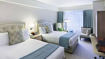 Chambre « Premier », 2 lits doubles | Literie hypoallergénique, surmatelas, coffres-forts dans les chambres