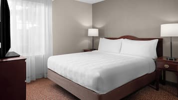 1 chambre, literie hypoallergénique, bureau