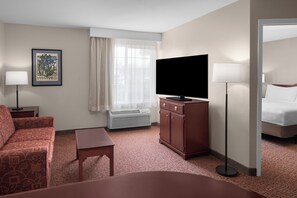 43-inch TV with cable channels