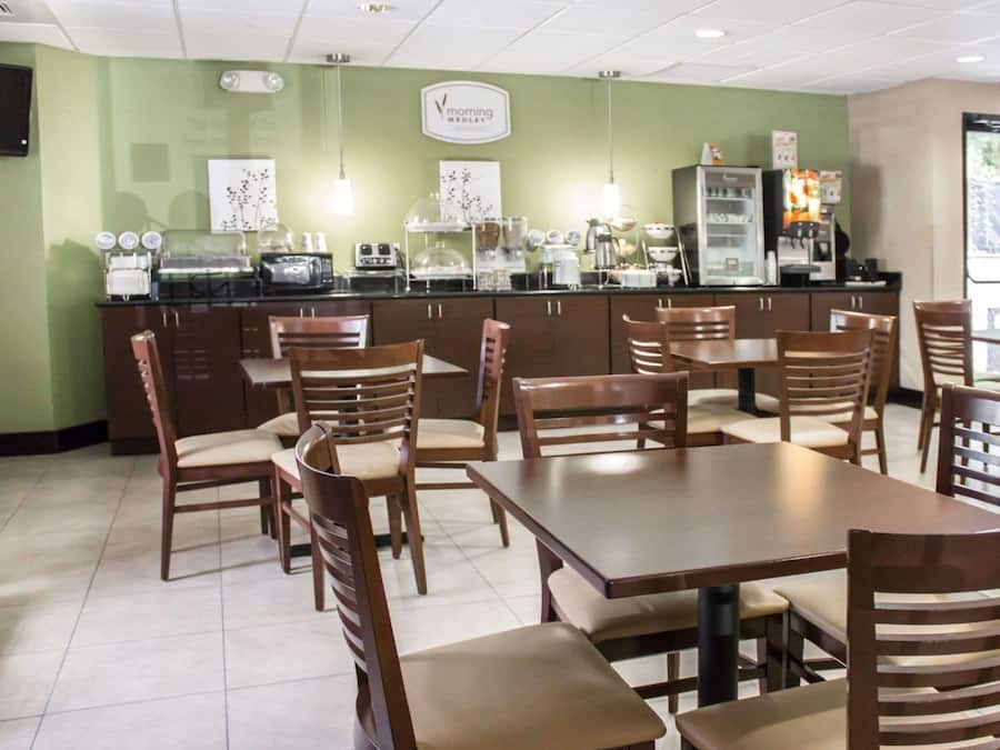 Free buffet breakfast