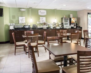 Free buffet breakfast
