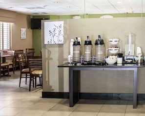 Free buffet breakfast
