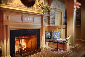 Sala de estar en el lobby