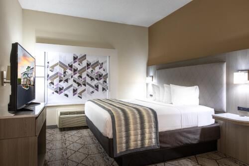 In-room safe, desk, blackout drapes, iron/ironing board