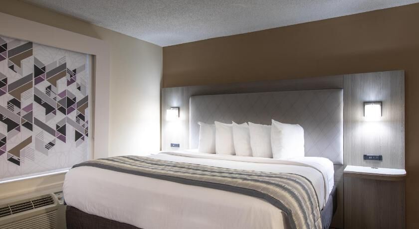 In-room safe, desk, blackout drapes, iron/ironing board