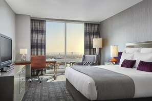 Premium bedding, down duvets, pillow-top beds, minibar
