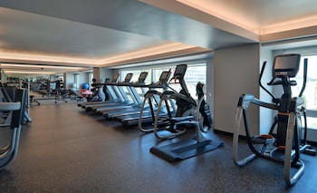 Fitness center at Loews Hollywood Hotel