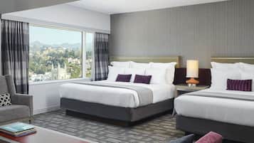 Studio, Multiple Beds (2 King Beds) | View from room