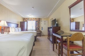 Desk, iron/ironing board, free cots/infant beds, free WiFi