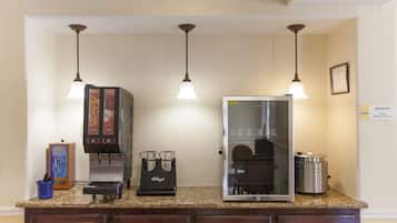 Frokost på farten er inkludert hver dag