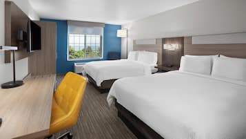 Standard Room, 2 Queen Beds | In-room safe, blackout drapes, iron/ironing board, free WiFi