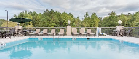 Seasonal outdoor pool