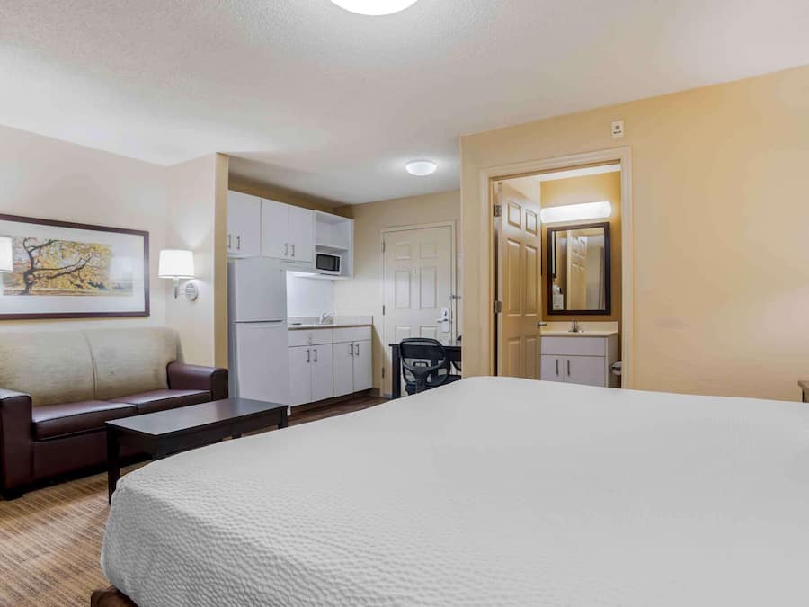 Estudio Deluxe, 1 cama de matrimonio grande con sofá cama (Twin Sofabed) | Escritorio y wifi gratis