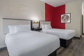In-room safe, desk, iron/ironing board, free cribs/infant beds