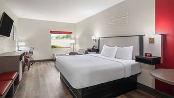 In-room safe, desk, iron/ironing board, free cribs/infant beds