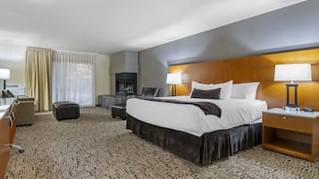 Suite, 1 King Bed, Refrigerator & Microwave (with Sofabed) | Premium bedding, memory foam beds, in-room safe, desk