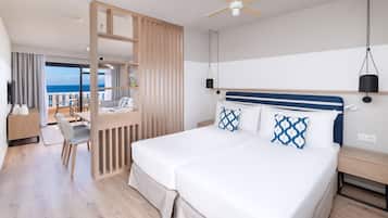 Xtra Studio Premium Sea View | Minibar, tende oscuranti, Wi-Fi gratuito, lenzuola