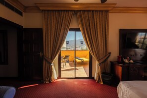 Minibar, in-room safe, desk, blackout drapes