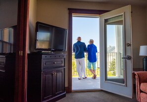 Suite, 1 llit de matrimoni gran, vistes al camp de golf | Vista des de l'habitació