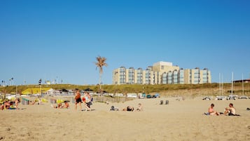 Uitzicht op strand/zee
