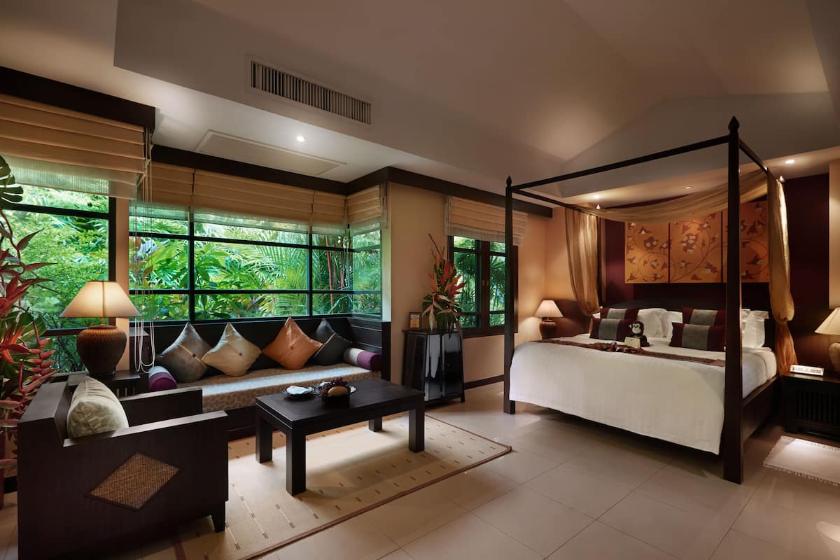 Villa, Garden Area | Premium bedding, Select Comfort beds, minibar, in-room safe
