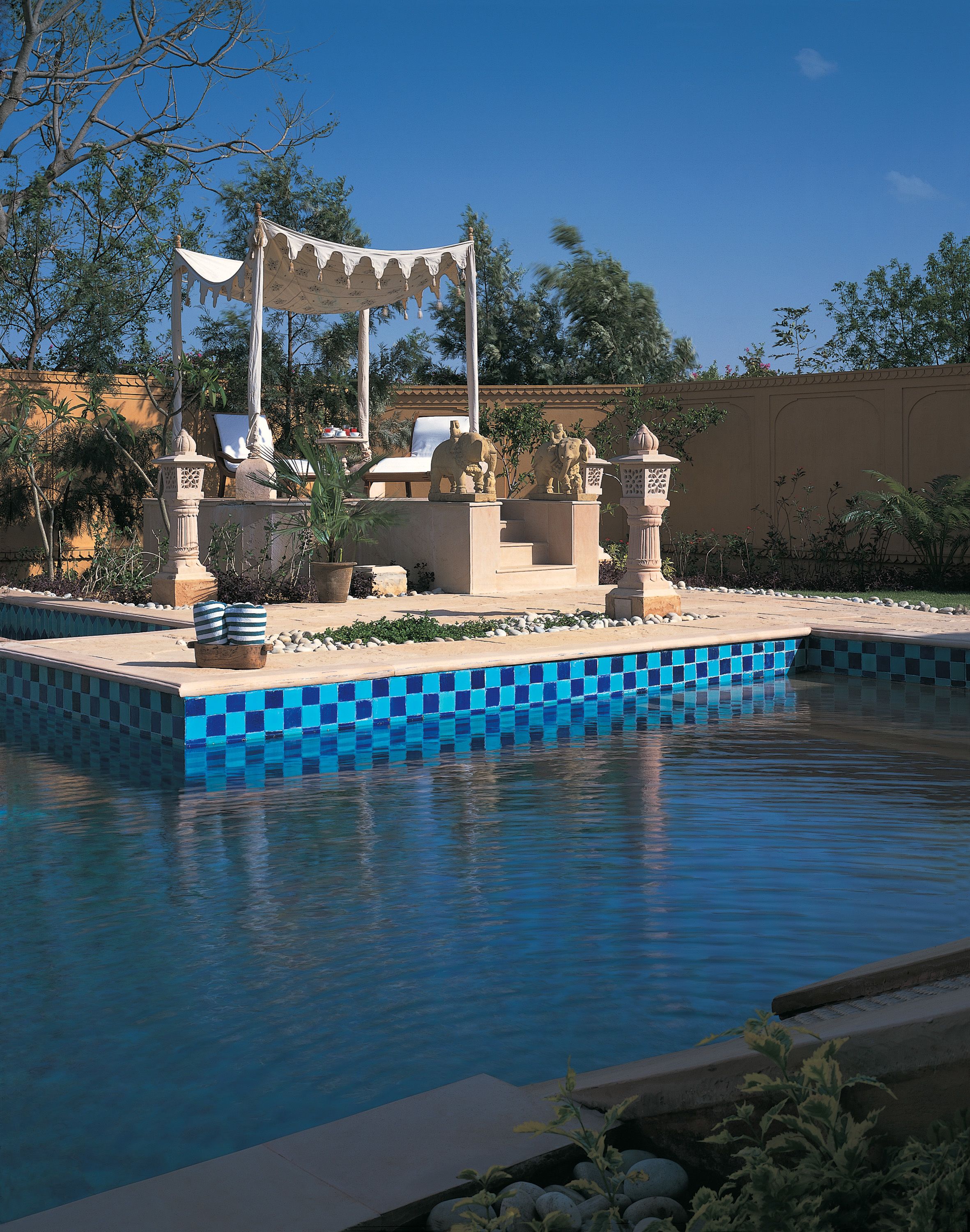 Vila superluxo, piscina particular | Vista do quarto