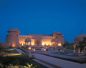 Front of property – evening/night