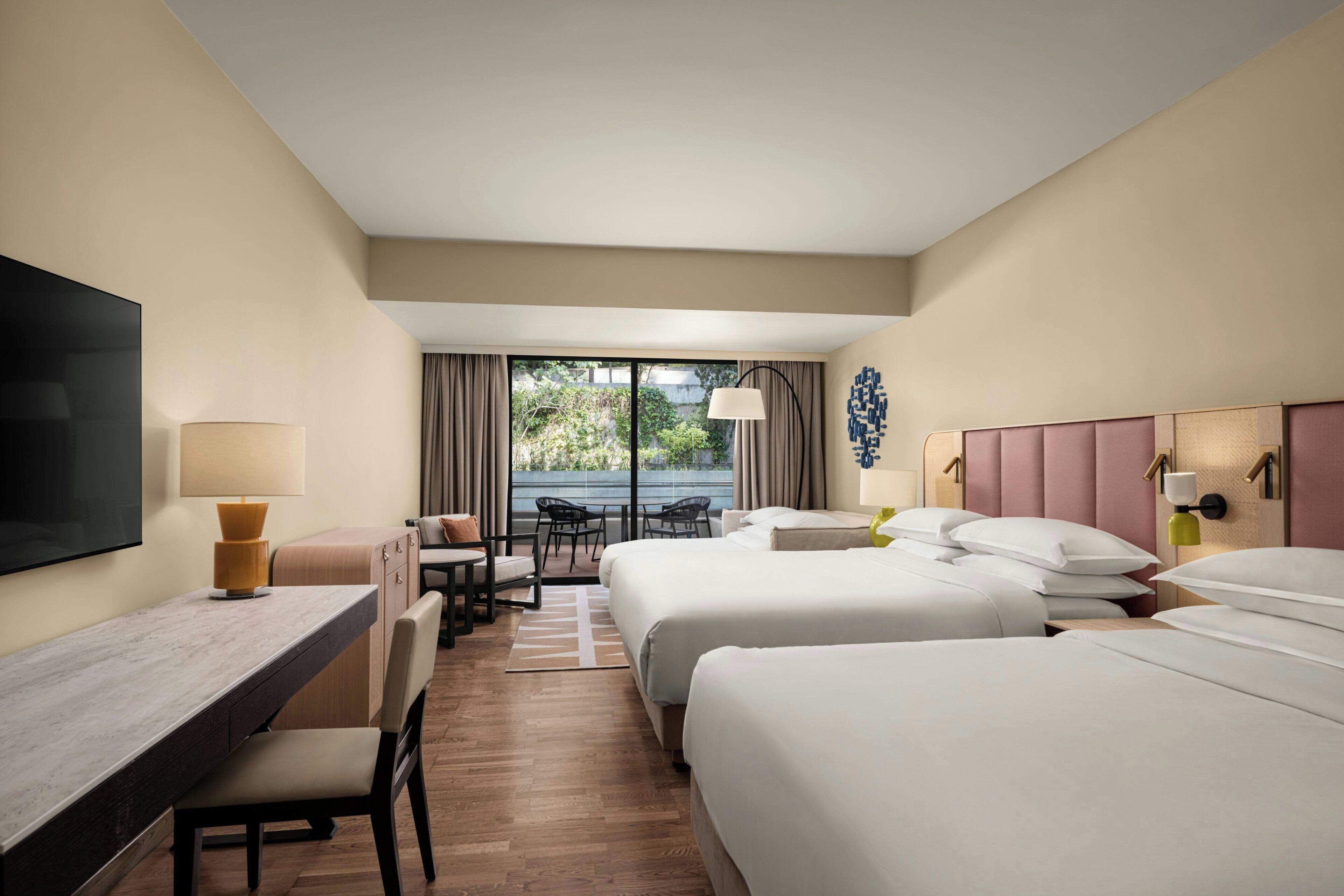 Family Room, Multiple Beds | Premium bedding, memory foam beds, minibar, in-room safe