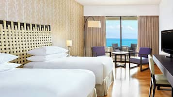 Panoramic Room, 2 Single Beds, Balcony, Sea View | Premium bedding, memory-foam beds, minibar, in-room safe