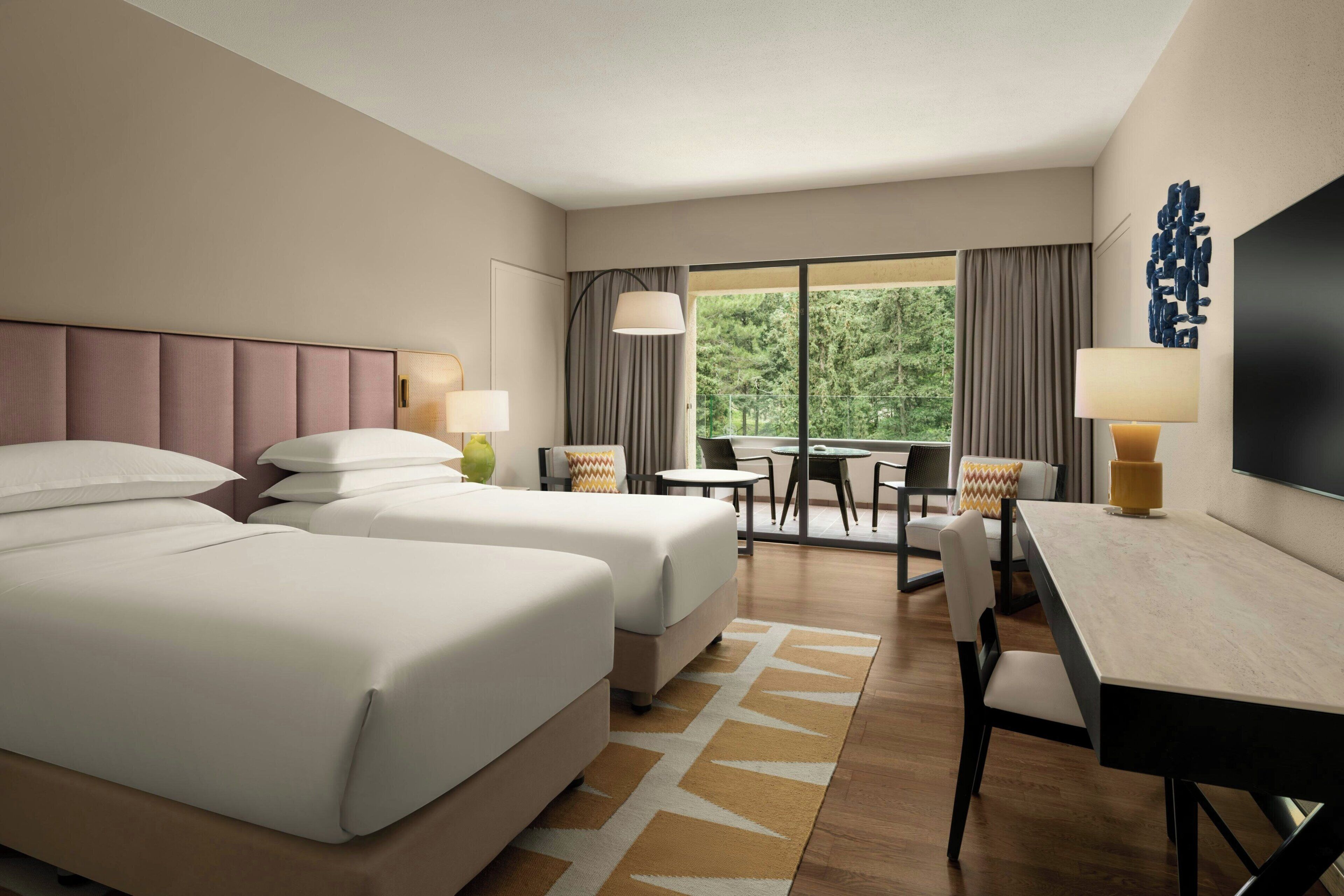 Classic Room, 2 Twin Beds, Balcony, Mountain View | Premium bedding, memory foam beds, minibar, in-room safe