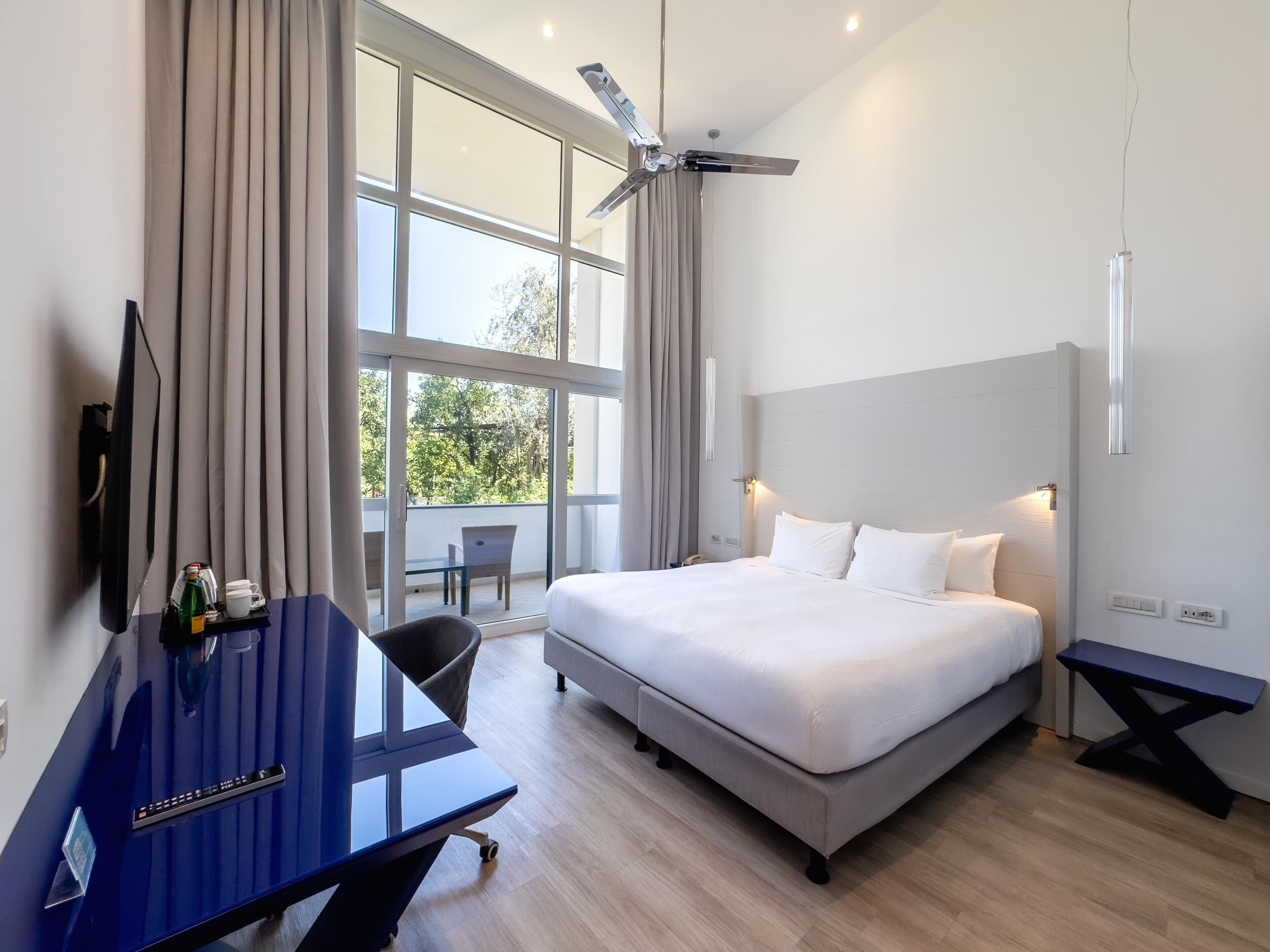 Superior-Zimmer, 1 King-Bett, Gartenblick | Ausblick vom Zimmer