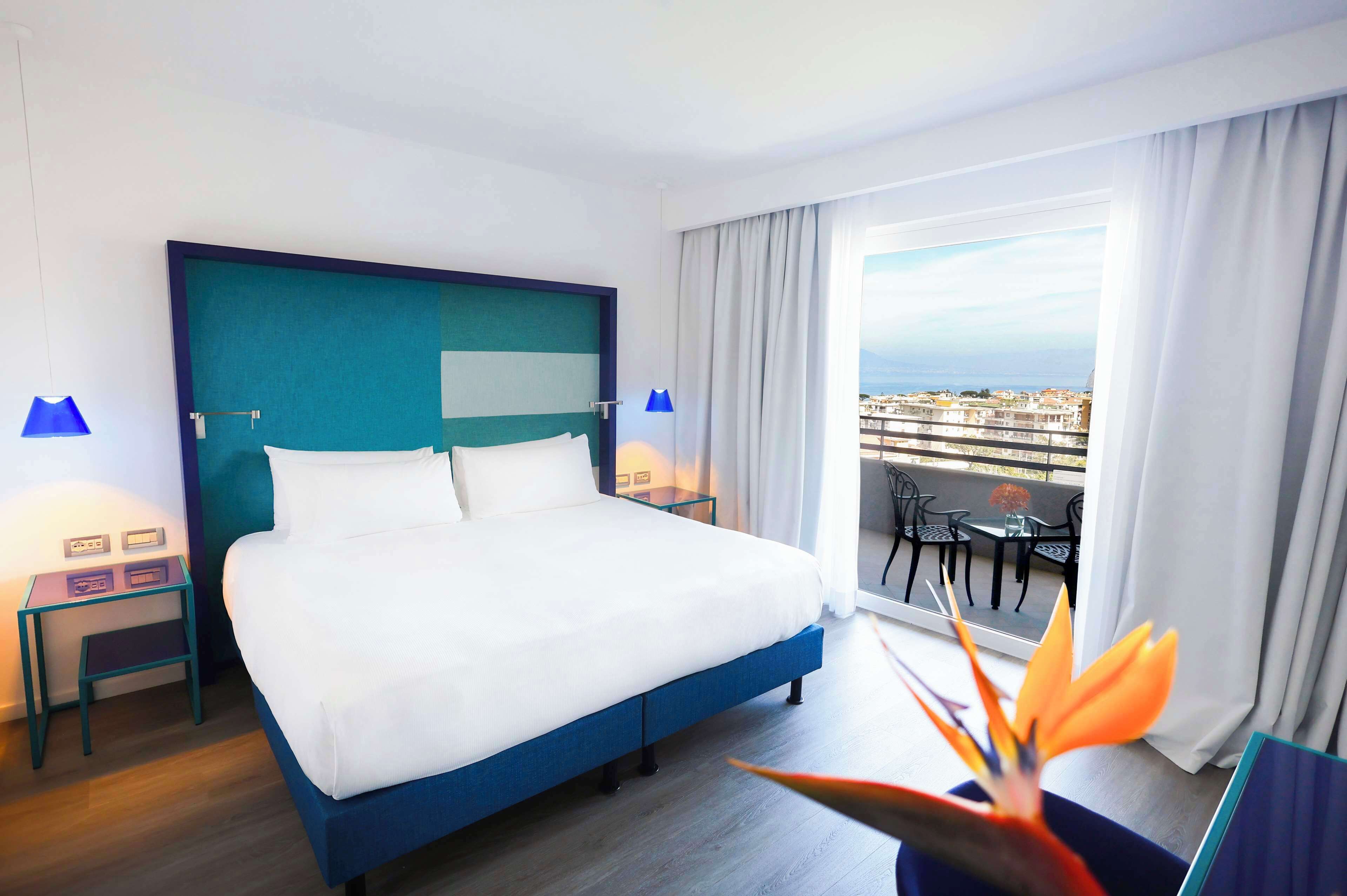 Superior-rum - 1 kingsize-säng - havsutsikt | Utsikt från rummet