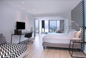 Chambre Quadruple Exécutive, vue mer