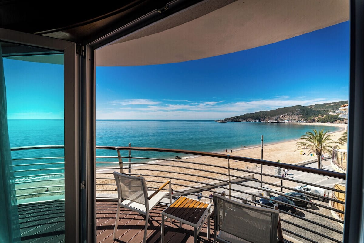 Suite, Sea View | Minibar, in-room safe, desk, blackout curtains