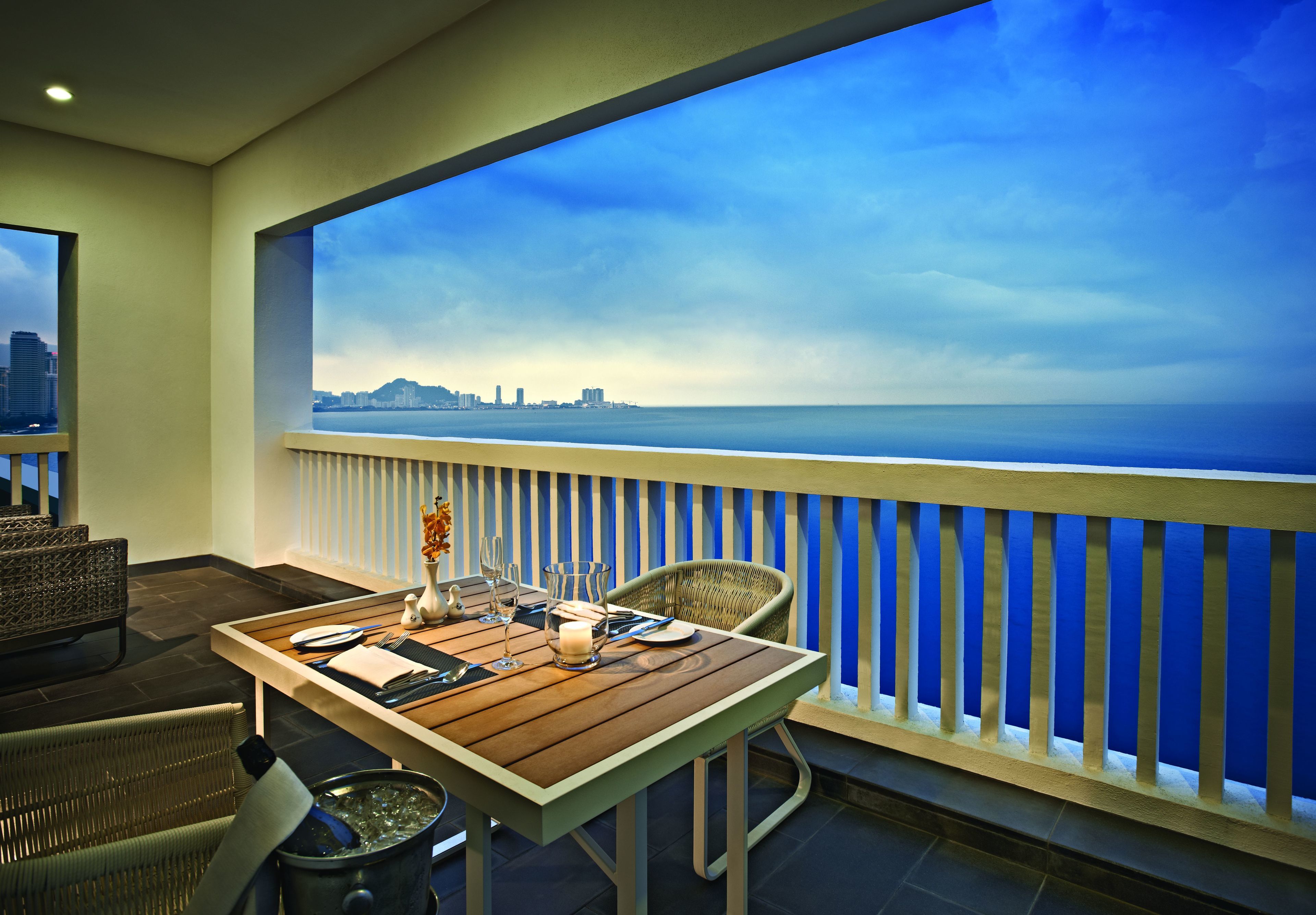 corner suite | view from room