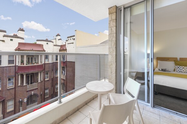 Standard-Apartment, 1 Schlafzimmer | Balkon