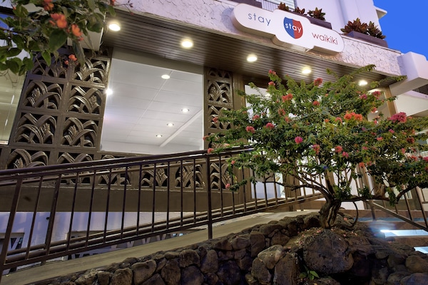 Front of property - evening/night