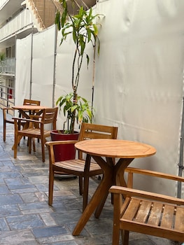 Patio, balcany or terrace at Stay Hotel Waikiki
